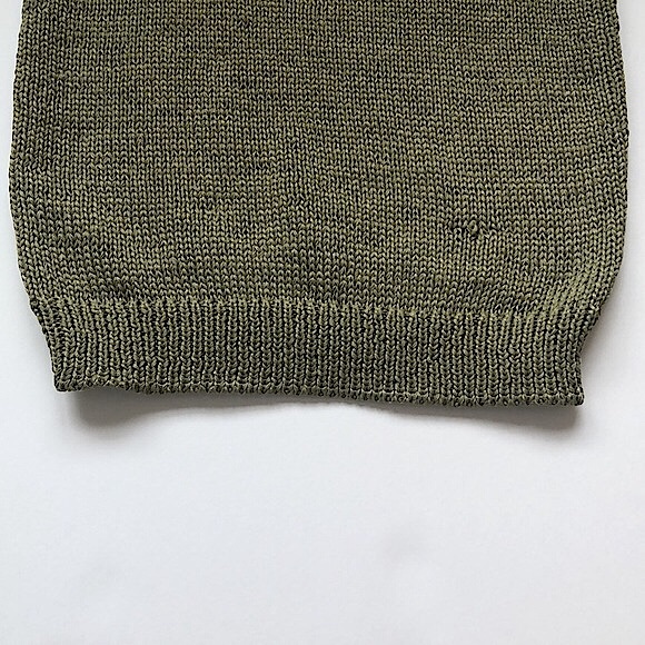 NWOT Damaged Loft Square Neck Sweater Knit Tank Top In Olive Green Size Small - Picture 5 of 13